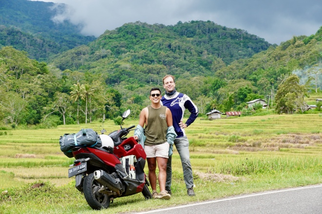 Us at the beginning of our road trip